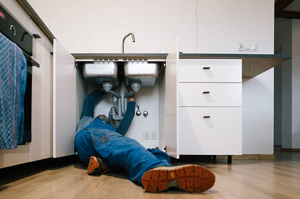 Professional Emergency Plumber technician working in Advance, NC